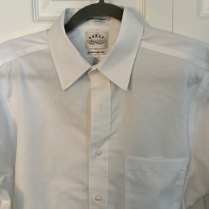 Eagle Mens Dress Shirt 15.5x33 Regular Fit Cotton